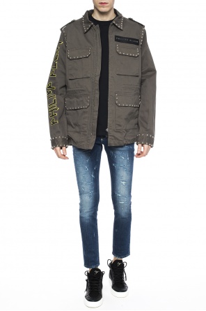 Jeans with embroidered tiger motif, zdjęcie 2 Jeans with embroidered tiger motif od Philipp Plein